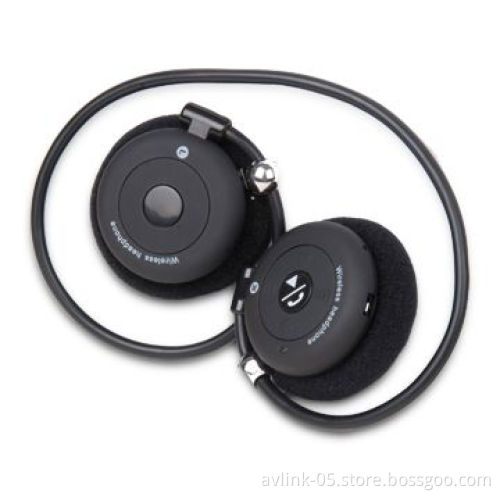 Mini rest-on-the-head Bluetooth stereo headset for sports, running, especially for kids, students